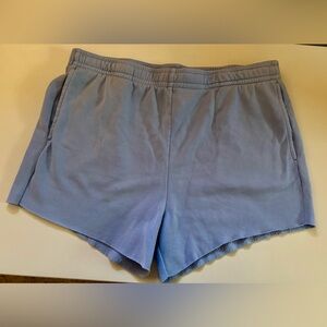 H&M Blue Basic Shorts Medium